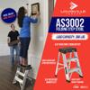 Louisville Ladder 2 ft Aluminum Step Stool, AS3002, Type IA, 300 lbs view 3
