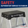 Louisville Ladder 2 ft Aluminum Step Stool, AS3002, Type IA, 300 lbs view 4