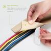 UT Wire 5-Feet Cable Blanket High Capacity Low Profile Cord Cover and Protector, Beige view 3