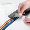 UT Wire 5-Feet Cable Blanket High Capacity Low Profile Cord Cover and Protector, Grey view 3
