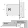 ABUS FAS97 Hinged Side Lock - Keyless Window Lock for the Hinged Side of Windows, Patio Door and Balcony Door - Burglary Protection Against Levering - Concealed Mountable - White view 3