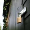 ABUS 2417 85/50HB80 Brass Padlock, Brown view 3