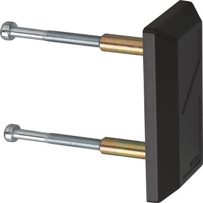 ABUS 106613 PA1018 Fixing Set for Reinforced Bolt Locks, Black