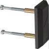 ABUS 106613 PA1018 Fixing Set for Reinforced Bolt Locks, Black view 1