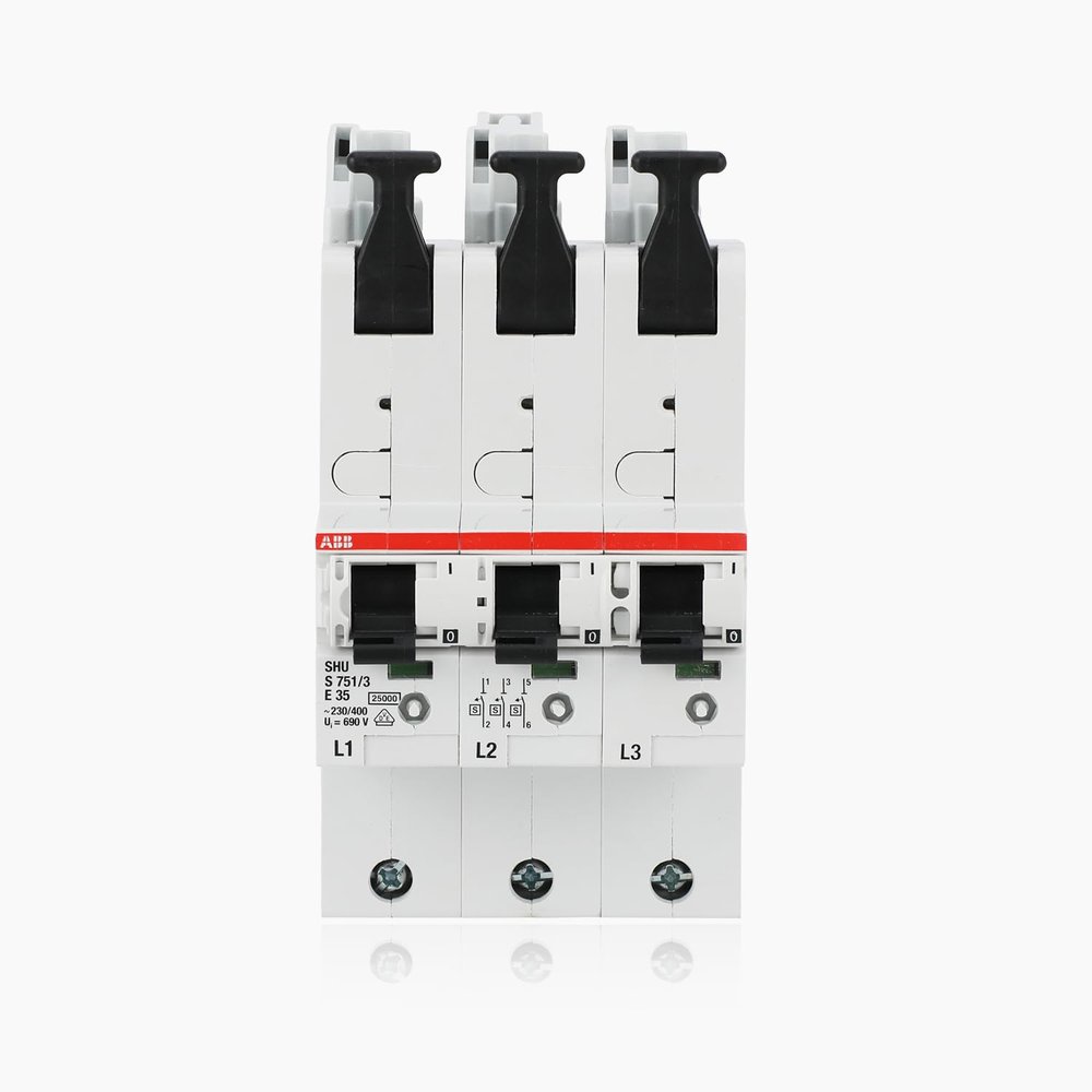ABB Automatic fuses Main-circuit breaker S751/3-E 35 A