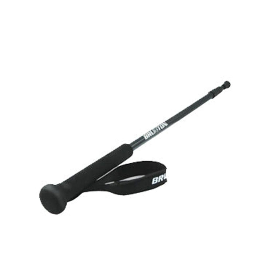 Brunton Trekking Pole Monopod Adjustable Aluminum Walking Staff & Stabilization Platform with 1/4-20 Thread for Pocket Transits, Cameras, and Optics