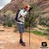 Brunton Trekking Pole Monopod Adjustable Aluminum Walking Staff & Stabilization Platform with 1/4-20 Thread for Pocket Transits, Cameras, and Optics view 2