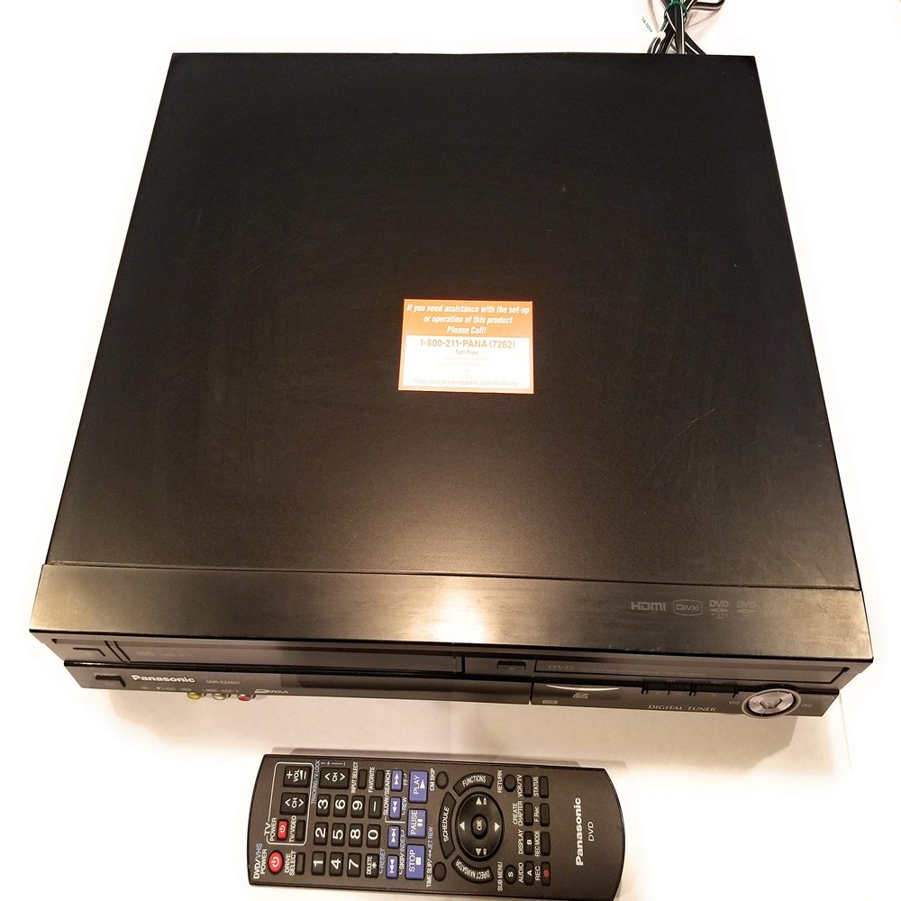 Panasonic DMR-EZ485VK Progressive Scan DVD Recorder with Digital Tuner, VCR . DTV Transition Solution