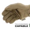 Mechanix Wear: The Original Coyote Tactical Work Gloves with Secure Fit, Flexible Grip for Multi-purpose Use, Durable Touchscreen Safety Gloves for Men (Large, Coyote Brown) view 2