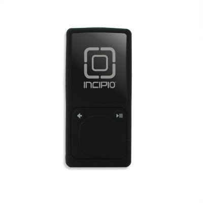 Incipio DermaSHOT Silicone Case for Zune 4/8 GB (Black)