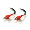 C2G 40465 C2G/Cables to Go Value Series RCA Audio Cable (12 Feet, Black) view 1