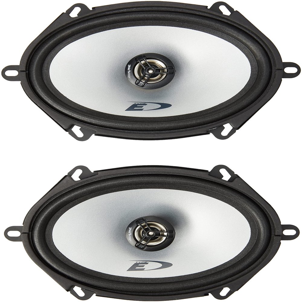 Alipne Electronics SXE-5725S 2 Way 5 x 7 Speakers (200 Watts)