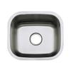 Elements of Design EU14167BN Kitchen Sink, Brushed Stainless Steel view 1