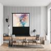 Elite Screens ezCinema Series, 150-INCH 16:9, Manual Pull Up Projector Screen, Movie Home Theater 8K / 4K Ultra HD 3D Ready, 2-YEAR WARRANTY, F150NWH view 2