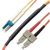 10M LC/SC Mode Conditioning (LC Side) Fiber Optic Cable (9/125-62.5/125) view 1