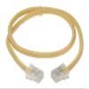 10ft Cat 5E Non-Booted Unshielded (UTP) Ethernet Network Cable - Yellow view 1