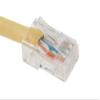 10ft Cat 5E Non-Booted Unshielded (UTP) Ethernet Network Cable - Yellow view 2