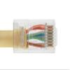 10ft Cat 5E Non-Booted Unshielded (UTP) Ethernet Network Cable - Yellow view 3