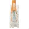 10ft Cat 5E Non-Booted Unshielded (UTP) Ethernet Network Cable - Orange view 4