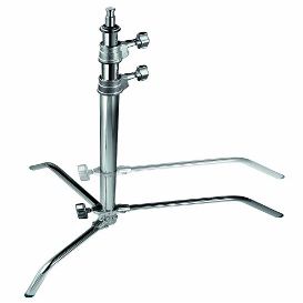 Avenger A285S 20-Inch Mini Base Sliding Leg Century Stand (Chrome)