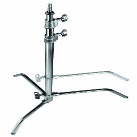 Avenger A285S 20-Inch Mini Base Sliding Leg Century Stand (Chrome)