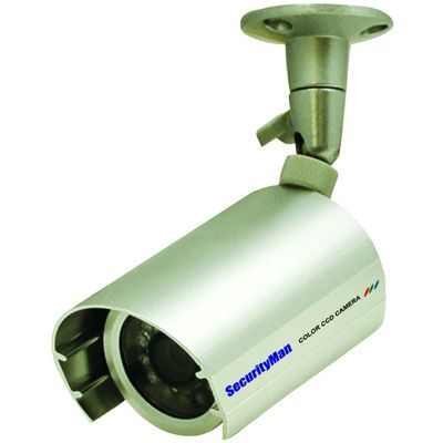 SecurityMan SM-306 Outdoor/Indoor Wired Color CCD Camera Kit with Night Vision