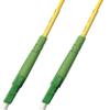 1M - Singlemode Simplex Fiber Optic Cable (9/125) - LC/APC to LC/APC view 1