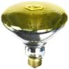 Westinghouse Lighting 0440900, 100 Watt, 120 Volt Yellow Flood BR38 Incandescent Bug Light Bulb view 1