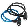 BURG-WCHTER Spiral Cable Lock, 2 Keys, with Mounting Bracket, Length: 100cm, 1260 100 view 3