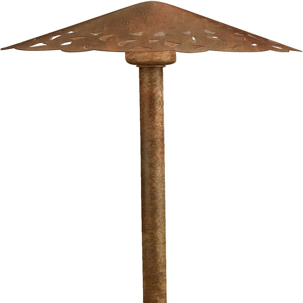 Kichler Lace 12V Landscape Path Light, Textured Tannery Bronze