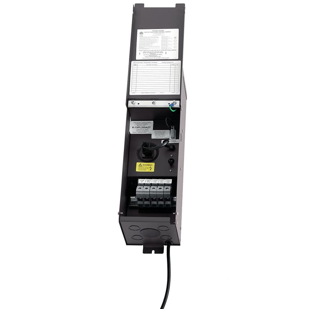 Kichler 15PL200AZT Plus Series Transformer 200W Plus Series, Textured Architectural Bronze
