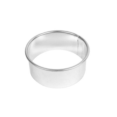 Plain Round Cutter, Heavy Duty Tinned Steel - 4-1/2"