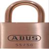 ABUS 55MB/50 Brass Lock with 2 Keys for Outdoor, Storage, Gate view 1