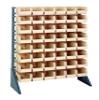 Quantum Storage Systems QRU-16S-230-48IV Single Sided Rail Systems Complete Package with Bins, 36" L x 15" W x 53" H, Ivory view 2