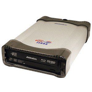 Addonics Blu-ray/hd DVD Player + DVD-RW Burner with Esata/USB
