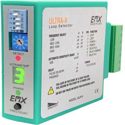 EMX Ultra II DTEK Universal Loop Detector for Gate and Traffic Control