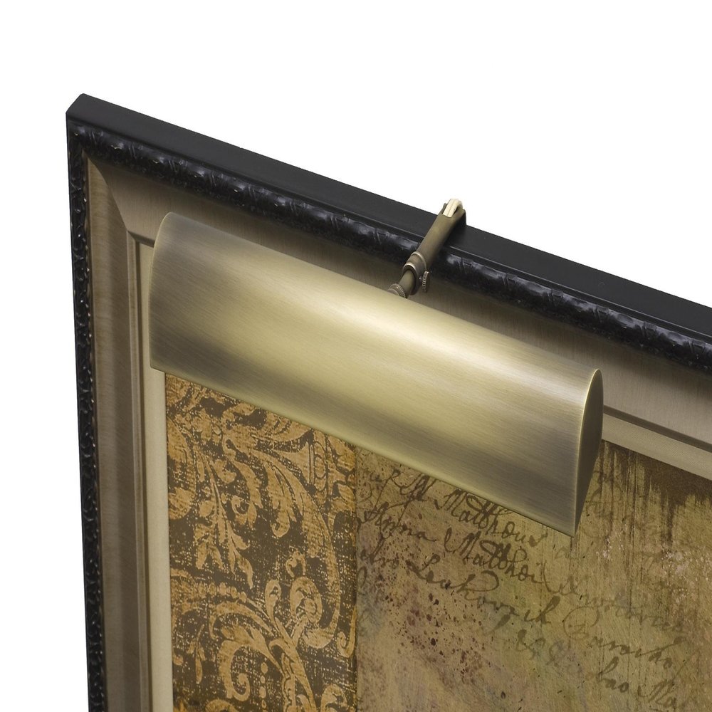 Classic Traditional 2 Light Picture Light Finish: Antique Brass