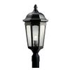 Kichler Courtyard Outdoor Post Light, Rubbed Bronze view 1