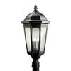 Kichler Courtyard Outdoor Post Light, Rubbed Bronze view 4