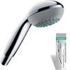 hansgrohe Crometta 85 Vario hand shower, 2 spray modes, chrome view 1