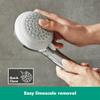 hansgrohe Crometta 85 Vario hand shower, 2 spray modes, chrome view 2