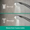 hansgrohe Crometta 85 Vario hand shower, 2 spray modes, chrome view 4