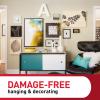 Command 5 lb Wire Back Picture Hangers, 3 Wire Back Hangers and 6 Command Strips, Damage-Free Hanging Wire Back Frames, No Tools Wall Hooks for Christmas Decorations, Holds up to 11"x17" view 4