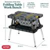 Keter Heavy-Duty Folding Workbench with 1,000 Pound Capacity view 2