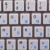 MAC ENGLISH-RUSSIAN CYRILLIC KEYBOARD STICKERS ON WHITE BACKGROUND view 4