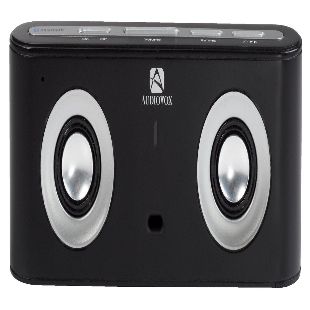 Audiovox Portable Bluetooth Speaker System with AM/FM Radio