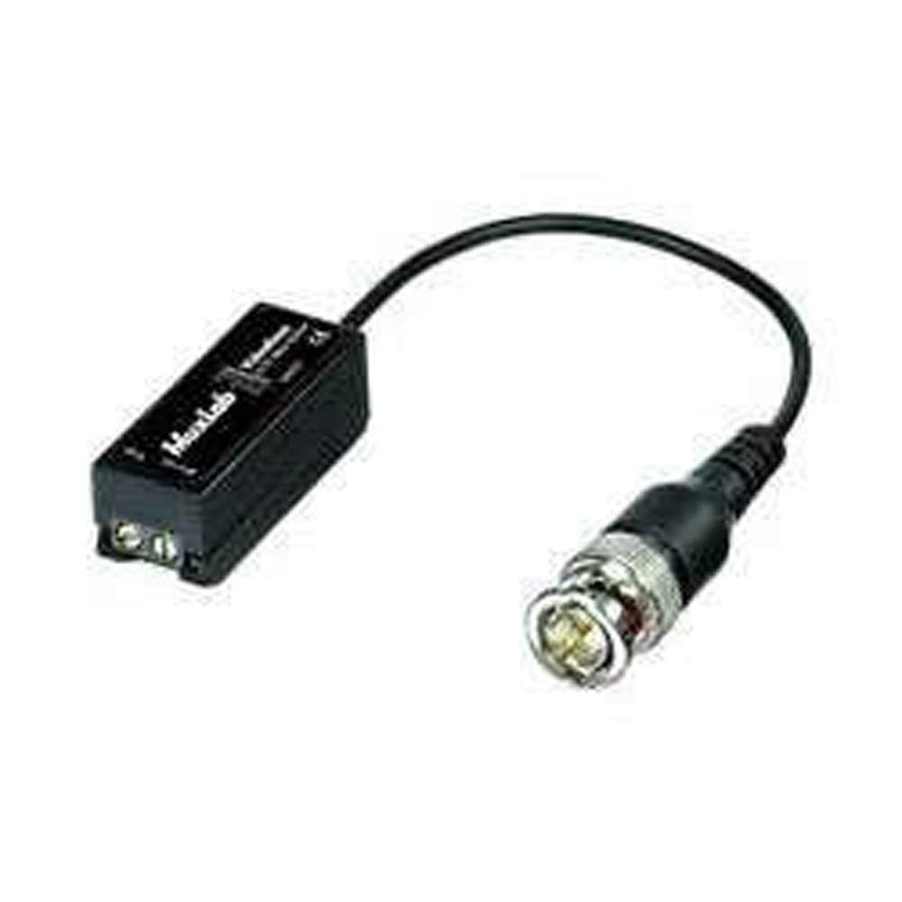 Muxlab 500023 VideoEase CCTV Mini Balun, BNC to Coax Screw Terminal (Each)
