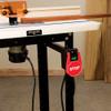 Rockler Safety Power Tool Switch - Heavy-Duty 15 Amp Power Switch - Stop Paddle to Quickly Shut Off - Safety for Router Tables or Workbench - Router Table Accessories view 2