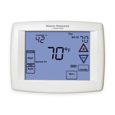 White-Rodgers 90 Series Blue, Programmable, Universal Thermostat, 1F95-1277