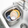 Ernest A-75435 Stainless Steel Washtub with Legs (Made in Japan) Approx. 11.4 x 15.0 x 6.1 inches (29 x 38 x 15.5 cm) view 3